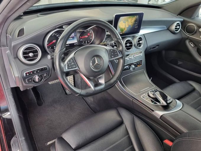 Подержанный Mercedes-Benz C-Class 200 IV (W205), 2.0 л, 2016 в Дубае от Saeed Auto Черный цвет. Японская | AUTO.AE