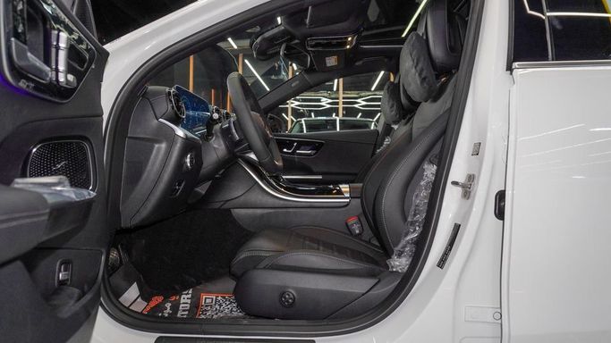 New Mercedes-Benz C-Class 200 L V (W206), 1.5 l, 2025 in Dubai by Najem Motors, White color. Chinese Specs | AUTO.AE