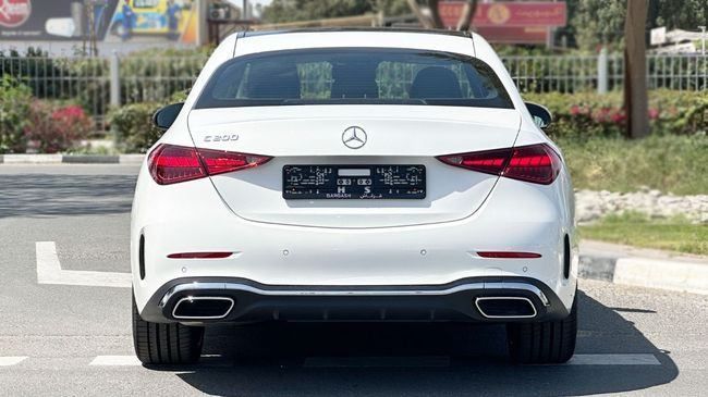 Новый Mercedes-Benz C-Class 200 V (W206), 1.5 л, 2025 в Дубае от Falcons GT Motors FZCO Белый цвет. GCC | AUTO.AE