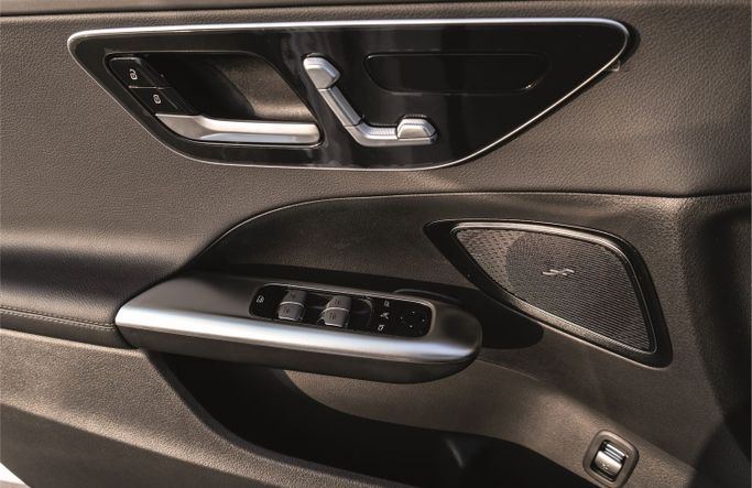 New Mercedes-Benz C-Class 200 L V (W206), 1.5 l, 2025 in Dubai by MENAMOTORS, White color. Chinese Specs | AUTO.AE