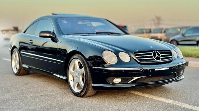 Used Mercedes-Benz CL-Class AMG 55 AMG I (C215) Facelift, 5.4 l, 2002 in Dubai by Saeed Auto, Black color. Japanese Specs | AUTO.AE