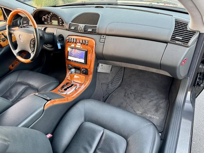Used Mercedes-Benz CL-Class AMG 55 AMG I (C215) Facelift, 5.4 l, 2002 in Dubai by Saeed Auto, Black color. Japanese Specs | AUTO.AE