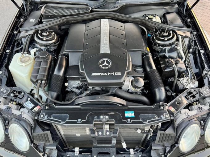 Used Mercedes-Benz CL-Class AMG 55 AMG I (C215) Facelift, 5.4 l, 2002 in Dubai by Saeed Auto, Black color. Japanese Specs | AUTO.AE