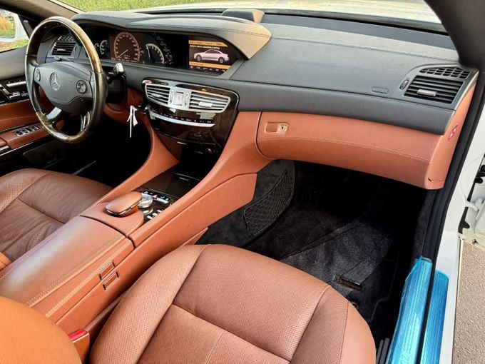 Used Mercedes-Benz CL-Class 550 III (C216), 5.5 l, 2007 in Dubai by Saeed Auto, White color. Japanese Specs | AUTO.AE