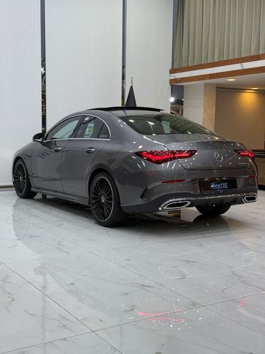 Новый Mercedes-Benz CLA AMG 35 AMG II (C118, X118) Рестайлинг, 2.0 л, 2025 в Дубае от 4 Matic Motors Серый цвет. GCC | AUTO.AE