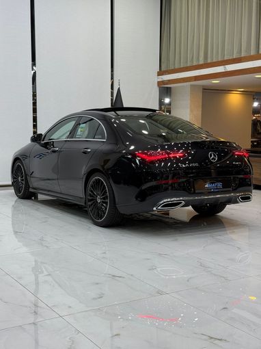 Новый Mercedes-Benz CLA AMG 35 AMG II (C118, X118) Рестайлинг, 2.0 л, 2025 в Дубае от 4 Matic Motors Черный цвет. GCC | AUTO.AE