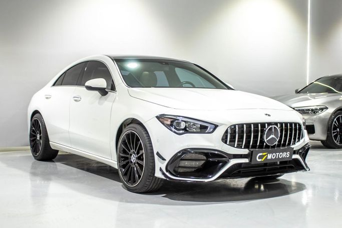 Подержанный Mercedes-Benz CLA 250 II (C118, X118), 2.0 л, 2020 в Дубае от C7 Motors Белый цвет. Корейская | AUTO.AE