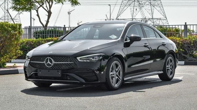 New Mercedes-Benz CLA 200 II (C118, X118) Facelift, 1.3 l, 2024 in Dubai by Laith Alobaidi Motors, Black color. European Specs | AUTO.AE