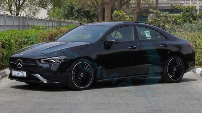 New Mercedes-Benz CLA 250 III (C174, C178), 2025 in Dubai by Auto Max Group, Black color. GCC Specs | AUTO.AE