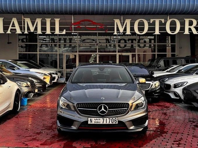 Used Mercedes-Benz CLA 250 I (C117, X117) Facelift, 2.0 l, 2016 in Dubai by Shamil Motors, Grey color.  | AUTO.AE