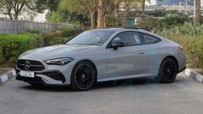 New Mercedes-Benz CLE 200, 2.0 l, 2025 in Dubai by Auto Max Group, Grey color. GCC Specs | AUTO.AE