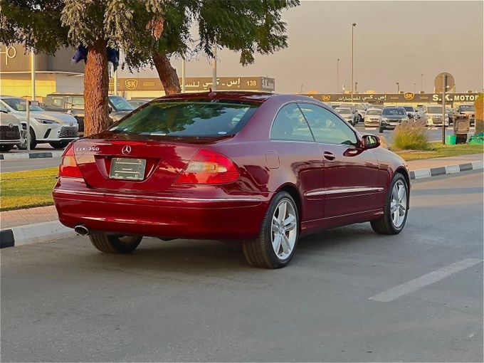 Подержанный Mercedes-Benz CLK-Class 320 II (W209) Рестайлинг, 3.0 л, 2008 в Дубае от Saeed Auto Красный цвет. Японская | AUTO.AE