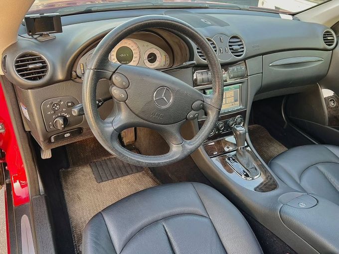 Подержанный Mercedes-Benz CLK-Class 320 II (W209) Рестайлинг, 3.0 л, 2008 в Дубае от Saeed Auto Красный цвет. Японская | AUTO.AE
