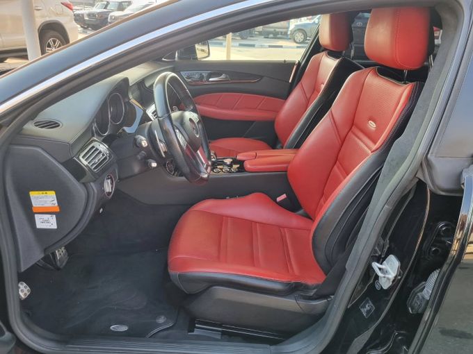 Used Mercedes-Benz CLS AMG 63 AMG II (W218), 5.5 l, 2013 in Dubai by Saeed Auto, Black color. Japanese Specs | AUTO.AE
