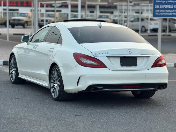 Подержанный Mercedes-Benz CLS 400 II (C218) Рестайлинг, 3.0 л, 2016 в Дубае от Saeed Auto Белый цвет. Японская | AUTO.AE