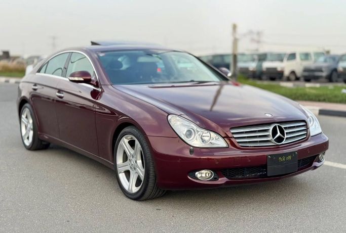 Used Mercedes-Benz CLS 350 I (C219), 3.5 l, 2007 in Dubai by Saeed Auto, Burgundy color. Japanese Specs | AUTO.AE