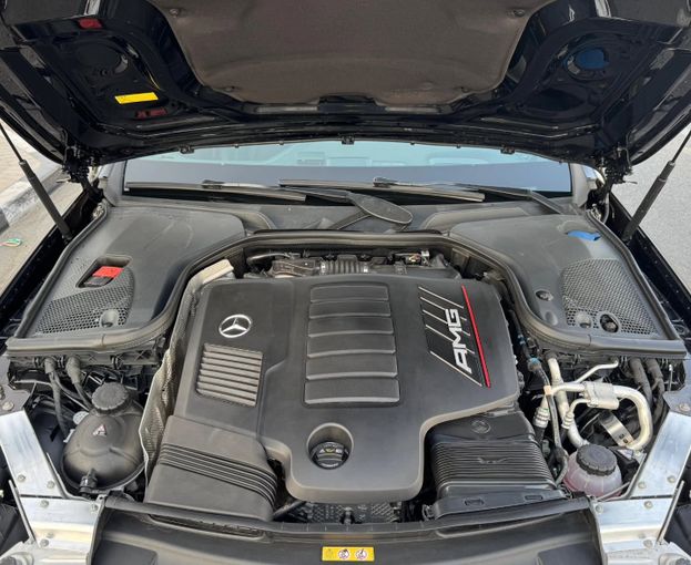 Used Mercedes-Benz E-Class AMG 53 AMG V (W213) Facelift, 3.0 l, 2021 in Dubai by Saeed Auto, Black color. Japanese Specs | AUTO.AE