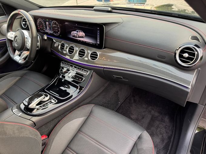 Used Mercedes-Benz E-Class AMG 53 AMG V (W213), 3.0 l, 2019 in Dubai by Saeed Auto, Black color. Japanese Specs | AUTO.AE