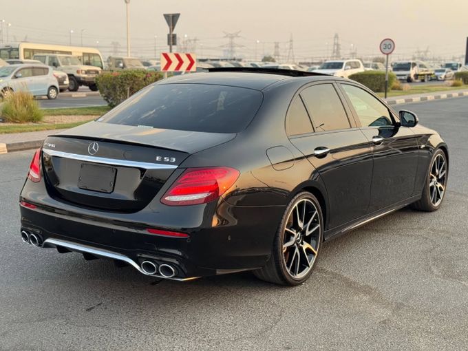 Used Mercedes-Benz E-Class AMG 53 AMG V (W213), 3.0 l, 2019 in Dubai by Saeed Auto, Black color. Japanese Specs | AUTO.AE