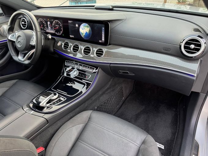 Used Mercedes-Benz E-Class AMG 43 AMG V (W213), 3.0 l, 2017 in Dubai by Saeed Auto, Silver color. Japanese Specs | AUTO.AE