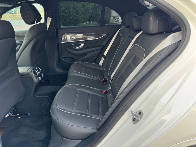 Used Mercedes-Benz E-Class AMG 63 AMG S V (W213) Facelift, 4.0 l, 2021 in Dubai by Saeed Auto, White color. Japanese Specs | AUTO.AE