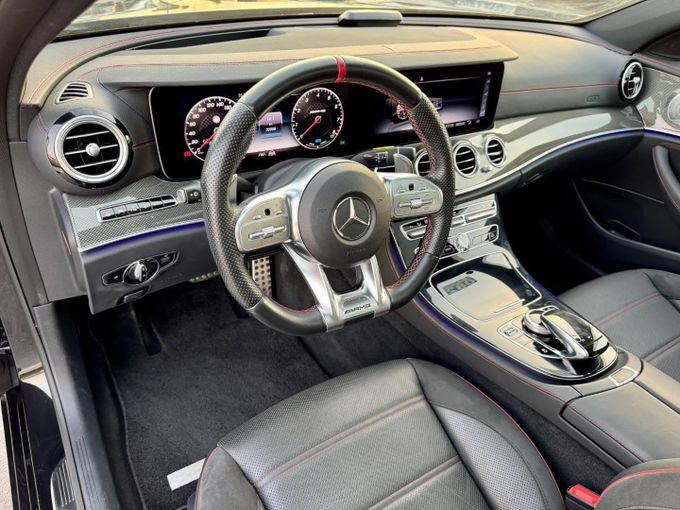 Used Mercedes-Benz E-Class AMG 53 AMG V (W213) Facelift, 3.0 l, 2020 in Dubai by Saeed Auto, Black color. Japanese Specs | AUTO.AE