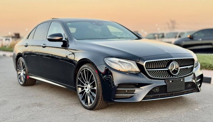 Used Mercedes-Benz E-Class AMG 43 AMG V (W213), 3.0 l, 2018 in Dubai by Saeed Auto, Black color. Japanese Specs | AUTO.AE