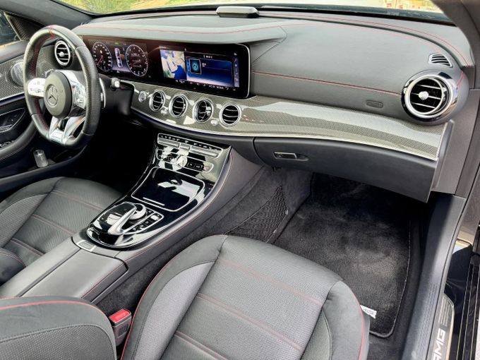 Used Mercedes-Benz E-Class AMG 53 AMG V (W213) Facelift, 3.0 l, 2020 in Dubai by Saeed Auto, Black color. Japanese Specs | AUTO.AE