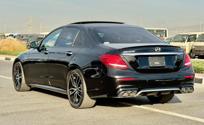 Used Mercedes-Benz E-Class AMG 53 AMG V (W213) Facelift, 3.0 l, 2020 in Dubai by Saeed Auto, Black color. Japanese Specs | AUTO.AE