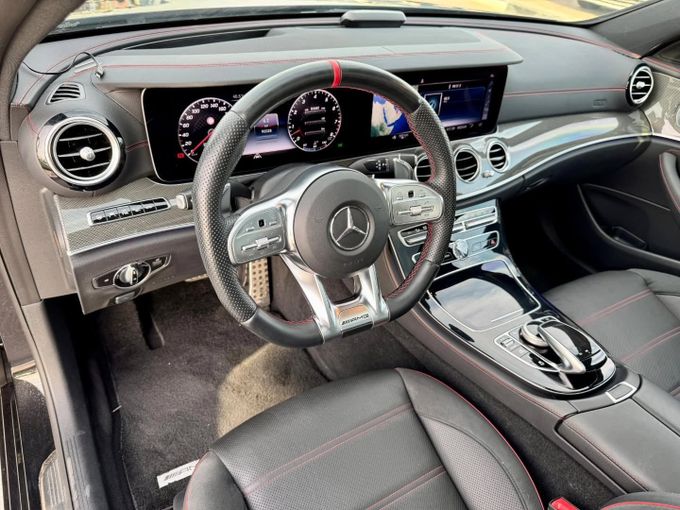 Used Mercedes-Benz E-Class AMG 53 AMG V (W213) Facelift, 3.0 l, 2020 in Dubai by Saeed Auto, Black color. Japanese Specs | AUTO.AE