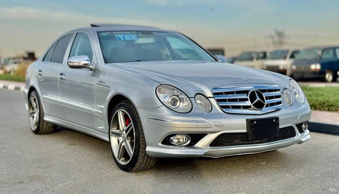 Used Mercedes-Benz E-Class AMG 63 AMG III (W211, S211) Facelift, 6.2 l, 2007 in Dubai by Saeed Auto, Grey color. Japanese Specs | AUTO.AE