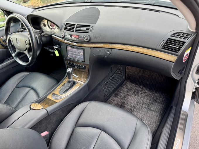 Used Mercedes-Benz E-Class AMG 63 AMG III (W211, S211) Facelift, 6.2 l, 2007 in Dubai by Saeed Auto, Grey color. Japanese Specs | AUTO.AE