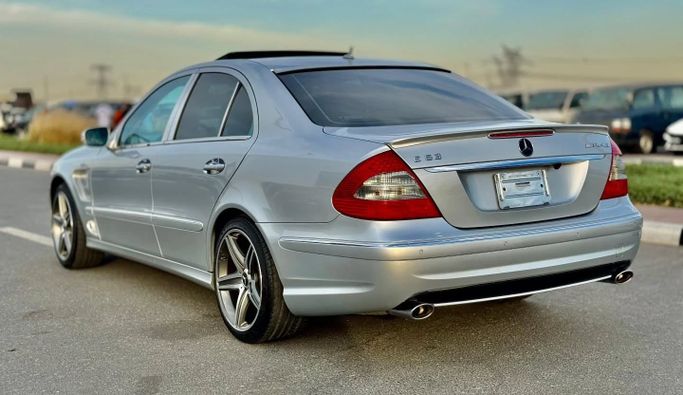 Used Mercedes-Benz E-Class AMG 63 AMG III (W211, S211) Facelift, 6.2 l, 2007 in Dubai by Saeed Auto, Grey color. Japanese Specs | AUTO.AE