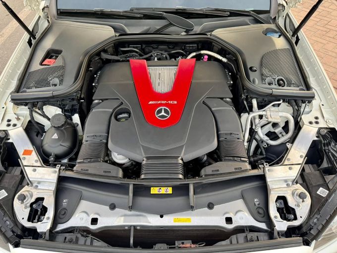 Used Mercedes-Benz E-Class AMG 43 AMG V (W213), 3.0 l, 2018 in Dubai by Saeed Auto, White color. Japanese Specs | AUTO.AE