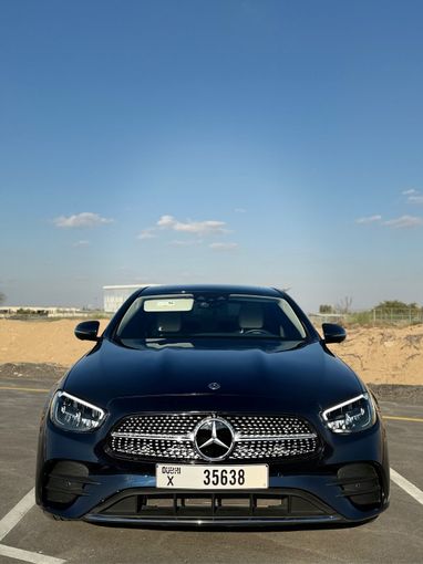 Used Mercedes-Benz E-Class V (W213, S213, C238) Facelift, 2.0 l, 2021 in Dubai, Blue color. American Specs | AUTO.AE