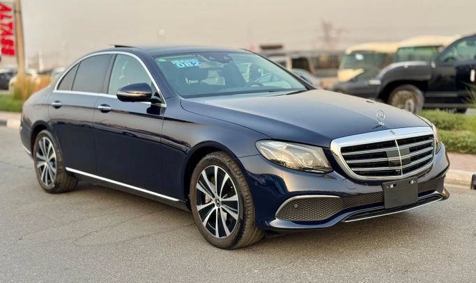 Used Mercedes-Benz E-Class 450 V (W213, S213, C238) Facelift, 3.0 l, 2020 in Dubai by Saeed Auto, Navy Blue color. Japanese Specs | AUTO.AE