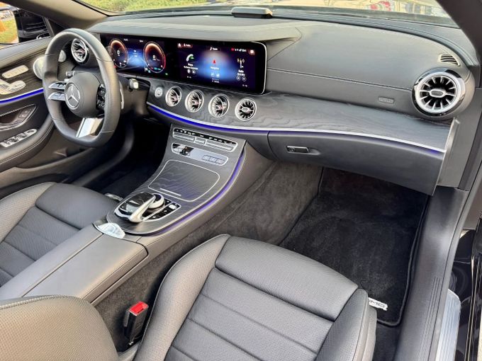 Used Mercedes-Benz E-Class 450 V (W213, S213, C238) Facelift, 3.0 l, 2021 in Dubai by Saeed Auto, Black color. Japanese Specs | AUTO.AE