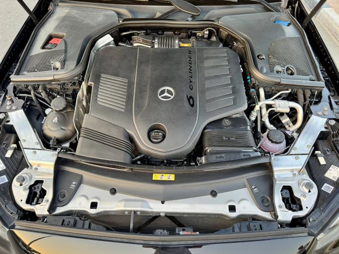 Used Mercedes-Benz E-Class 450 V (W213, S213, C238) Facelift, 3.0 l, 2021 in Dubai by Saeed Auto, Black color. Japanese Specs | AUTO.AE