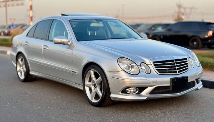 Used Mercedes-Benz E-Class 350 III (W211, S211) Facelift, 3.5 l, 2007 in Dubai by Saeed Auto, Silver color. Japanese Specs | AUTO.AE