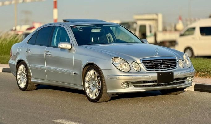 Used Mercedes-Benz E-Class 350 III (W211, S211) Facelift, 3.5 l, 2006 in Dubai by Saeed Auto, Grey color. Japanese Specs | AUTO.AE