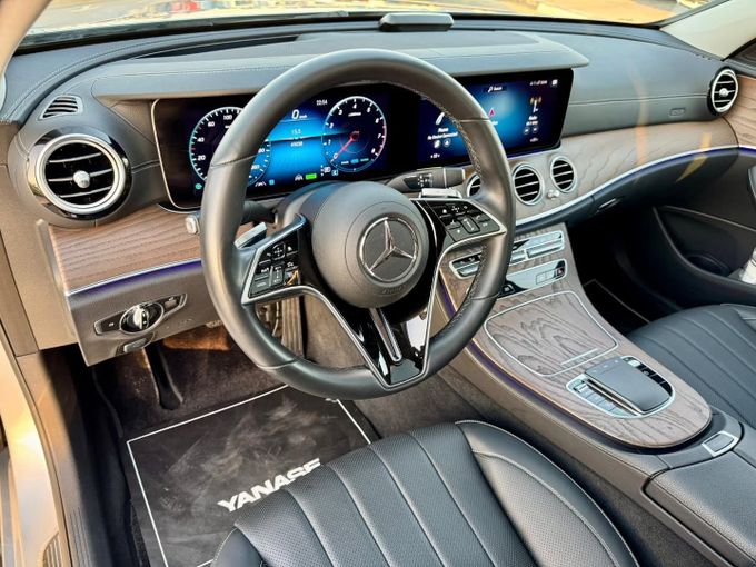 Used Mercedes-Benz E-Class 450 V (W213, S213, C238) Facelift, 3.0 l, 2022 in Dubai by Saeed Auto, Grey color. Japanese Specs | AUTO.AE