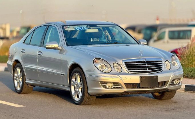 Used Mercedes-Benz E-Class 350 III (W211, S211) Facelift, 3.5 l, 2007 in Dubai by Saeed Auto, Grey color. Japanese Specs | AUTO.AE