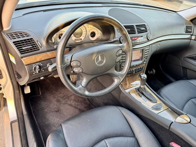 Used Mercedes-Benz E-Class 350 III (W211, S211) Facelift, 3.5 l, 2007 in Dubai by Saeed Auto, Grey color. Japanese Specs | AUTO.AE