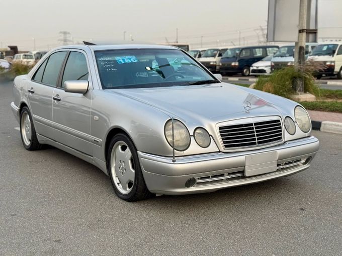 Used Mercedes-Benz E-Class 420 II (W210, S210), 4.2 l, 1997 in Dubai by Saeed Auto, Grey color. Japanese Specs | AUTO.AE