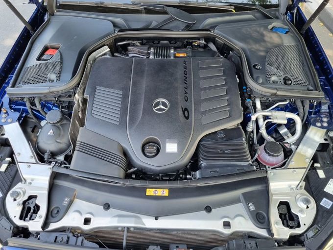 Подержанный Mercedes-Benz E-Class 450 V (W213, S213, C238) Рестайлинг, 3.0 л, 2021 в Дубае от Saeed Auto Синий цвет. Японская | AUTO.AE