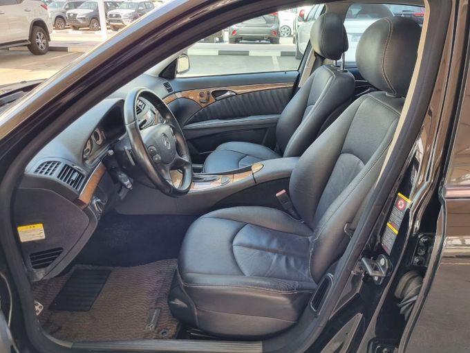 Used Mercedes-Benz E-Class 350 III (W211, S211) Facelift, 3.5 l, 2008 in Dubai by Saeed Auto, Black color. Japanese Specs | AUTO.AE