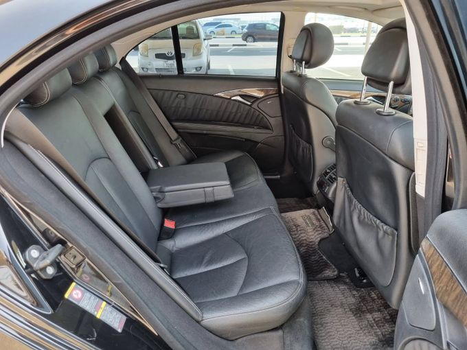 Used Mercedes-Benz E-Class 350 III (W211, S211) Facelift, 3.5 l, 2008 in Dubai by Saeed Auto, Black color. Japanese Specs | AUTO.AE
