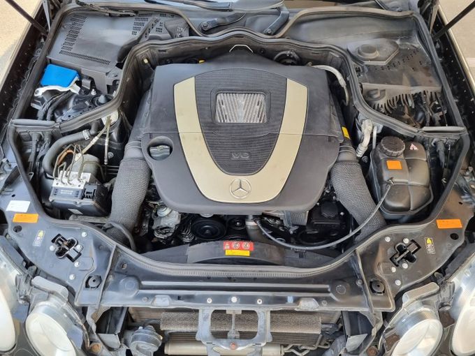 Used Mercedes-Benz E-Class 350 III (W211, S211) Facelift, 3.5 l, 2008 in Dubai by Saeed Auto, Black color. Japanese Specs | AUTO.AE