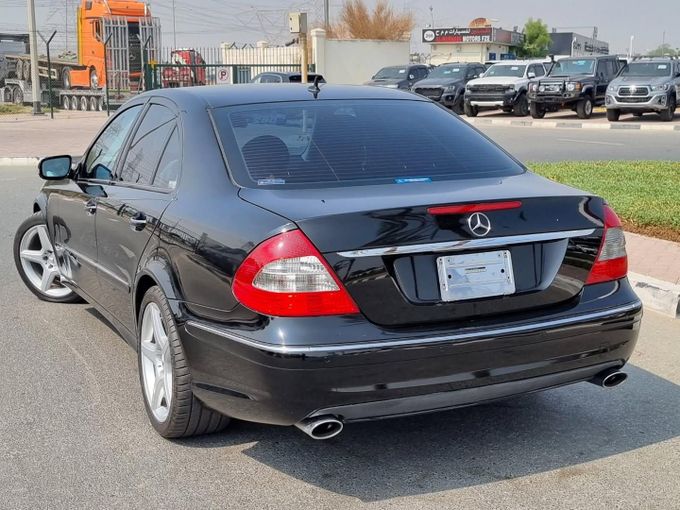Used Mercedes-Benz E-Class 350 III (W211, S211) Facelift, 3.5 l, 2008 in Dubai by Saeed Auto, Black color. Japanese Specs | AUTO.AE