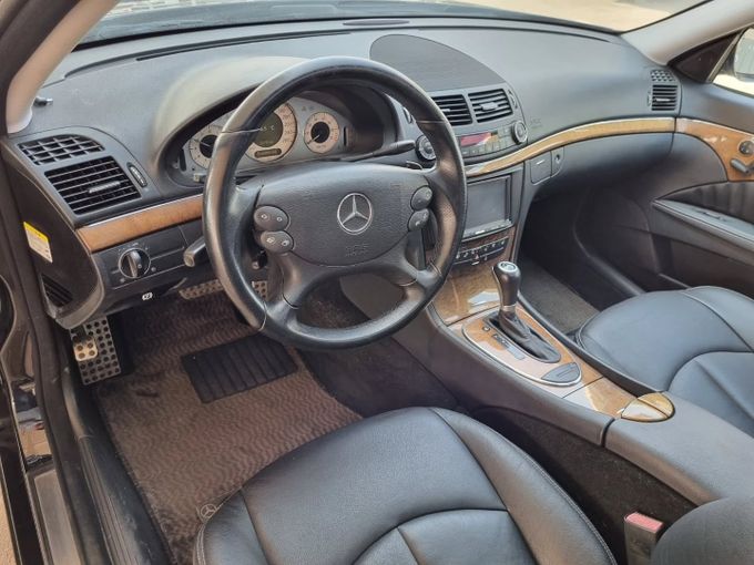Used Mercedes-Benz E-Class 350 III (W211, S211) Facelift, 3.5 l, 2008 in Dubai by Saeed Auto, Black color. Japanese Specs | AUTO.AE